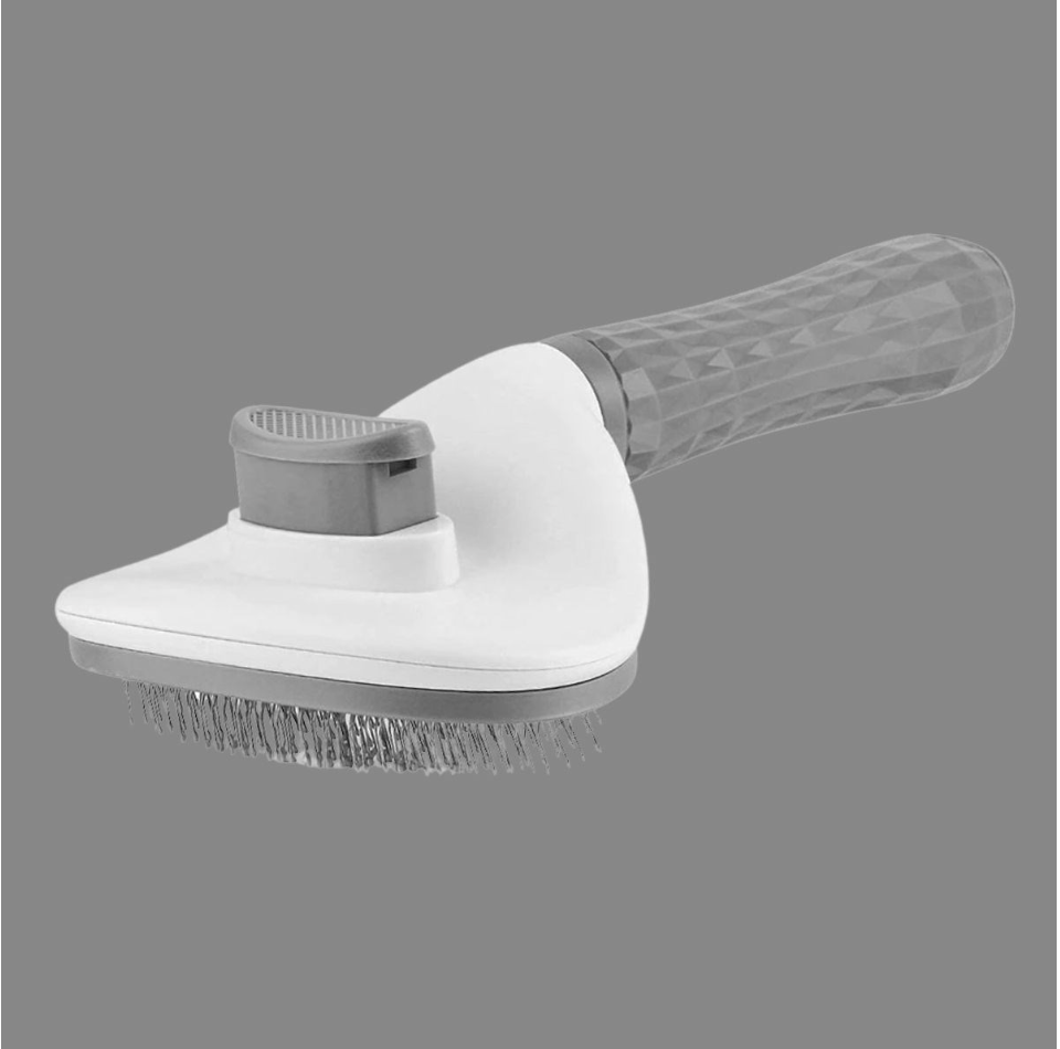 Ergonomik Saplı Kaymaz Evcil Hayvan Tarağı